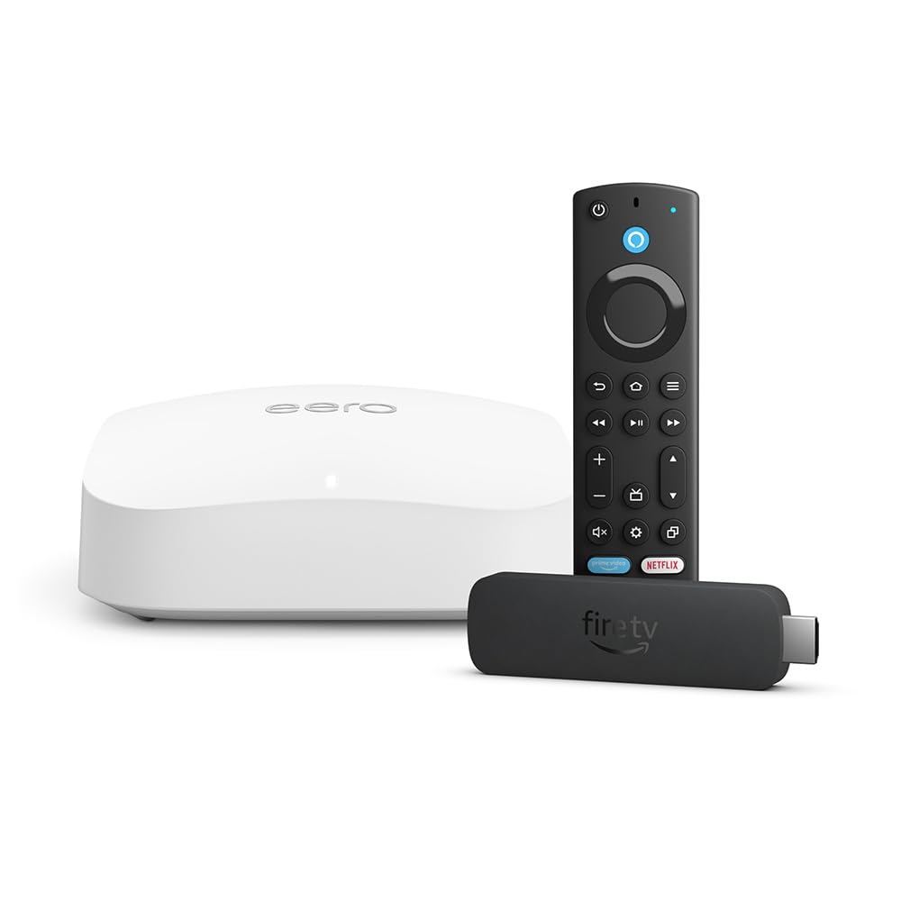 Mesh Wifi Router with 4K Max Streaming Stick A306919