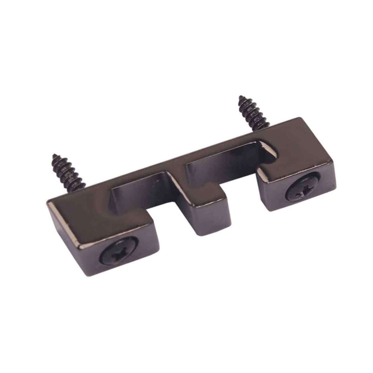 Black Metal Bass Guitar String Retainer L825505