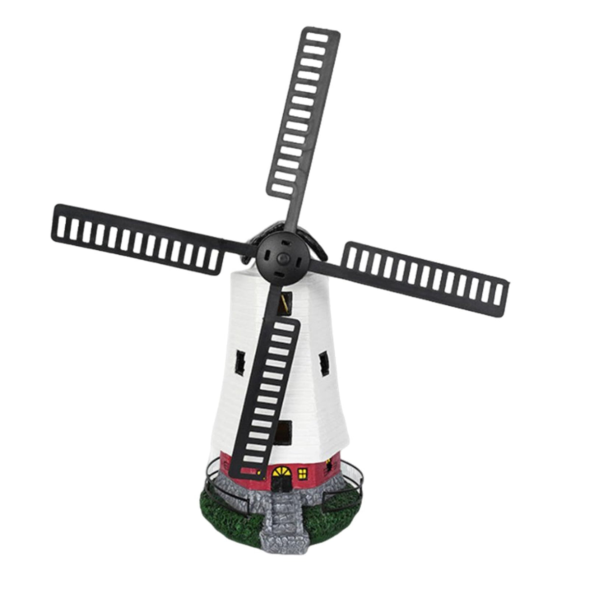 Solar Powered Lighthouse Statue 13 inch Y4943