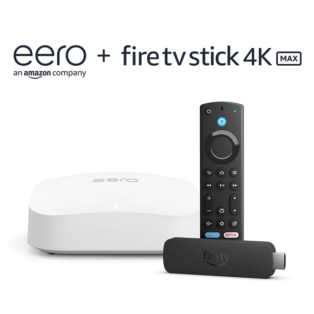 Mesh Wifi Router with 4K Max Streaming Stick A306919
