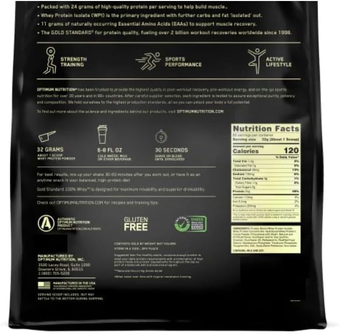 100% Whey Protein Powder, Extreme Milk Chocolate, 5.64 lb K71894