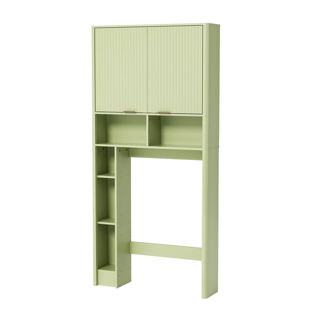 Green Over the Toilet Storage Cabinet with Adjustable Shelf H769454
