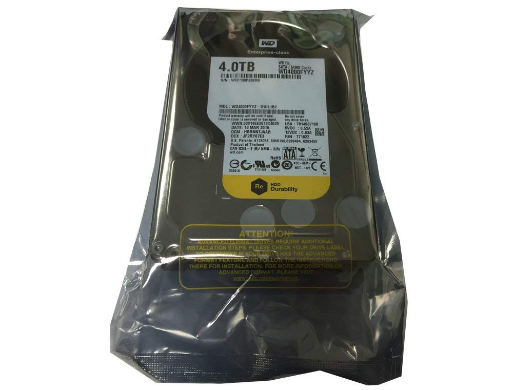 4TB 7200 RPM SATA 3.5in Internal Hard Drive H3701