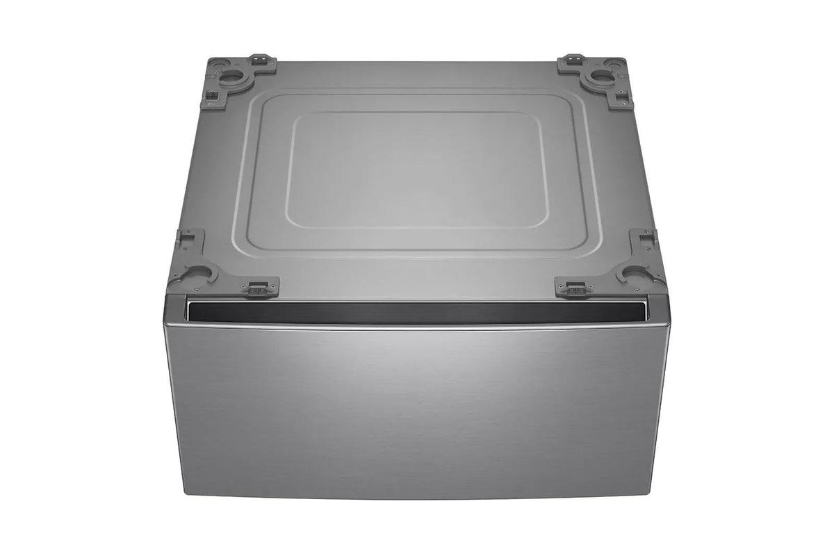 27 inch Graphite Steel Laundry Pedestal with Storage Drawer L67774