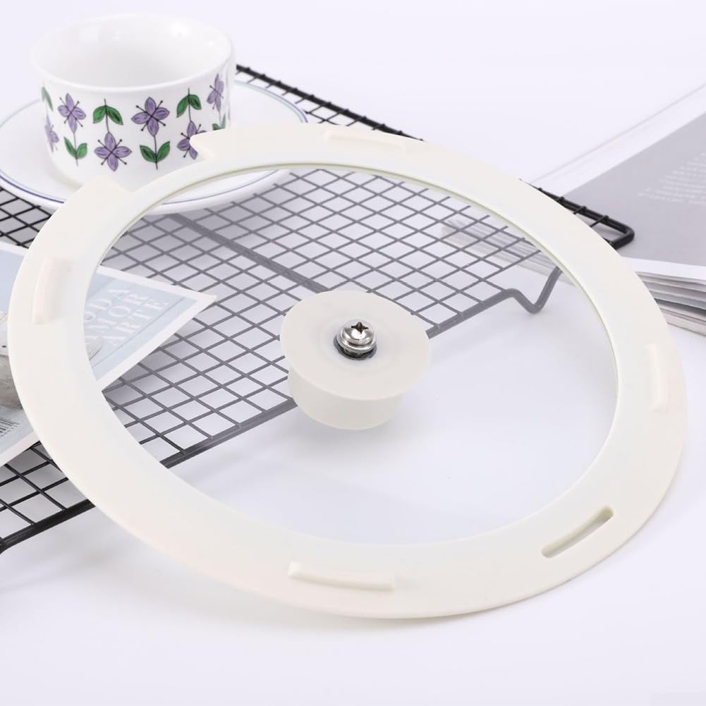 Silicone Pot Lid With Tempered Glass G656031