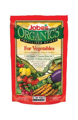 Organics Vegetable Fertilizer Spikes 50 Pack K75609