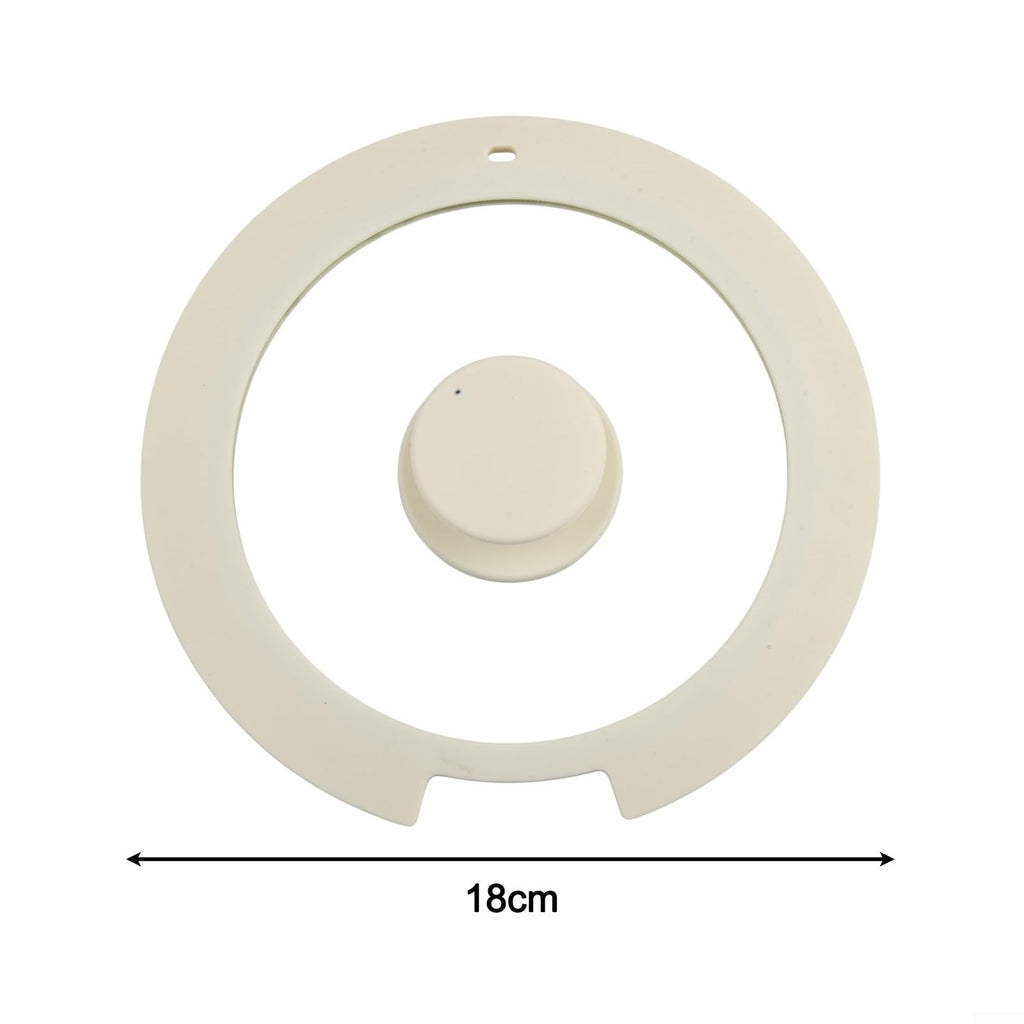 Silicone Pot Lid With Tempered Glass G656031