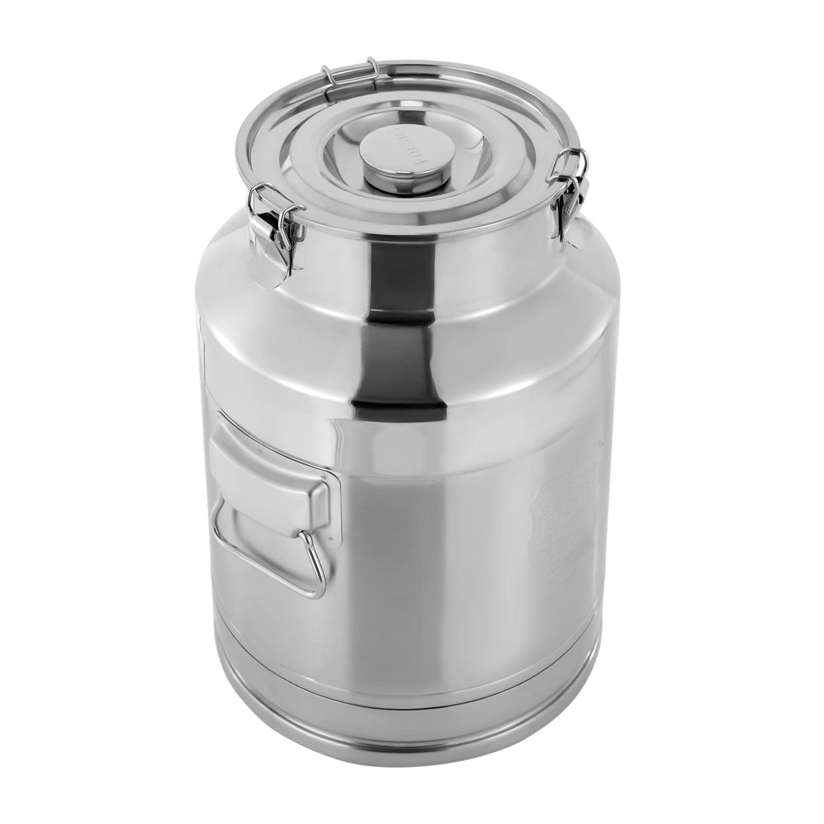 7 Gallon Stainless Steel Milk Can with Sealed Lid I2007