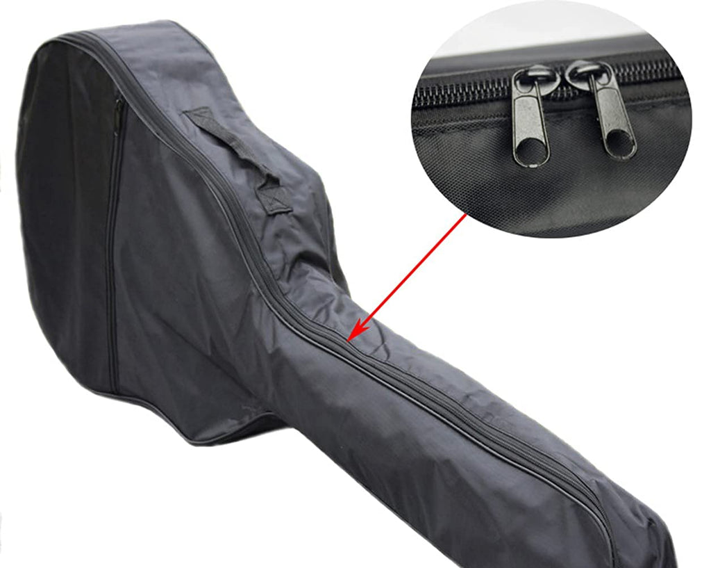 40 Inch Water-resistant Acoustic Guitar Bag with Shoulder Strap and Pocket V844855