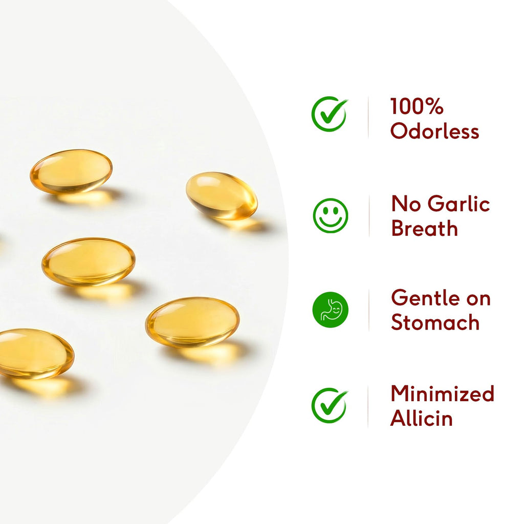 Odorless Aged Garlic Extract 500mg Softgels 300 Count I3619