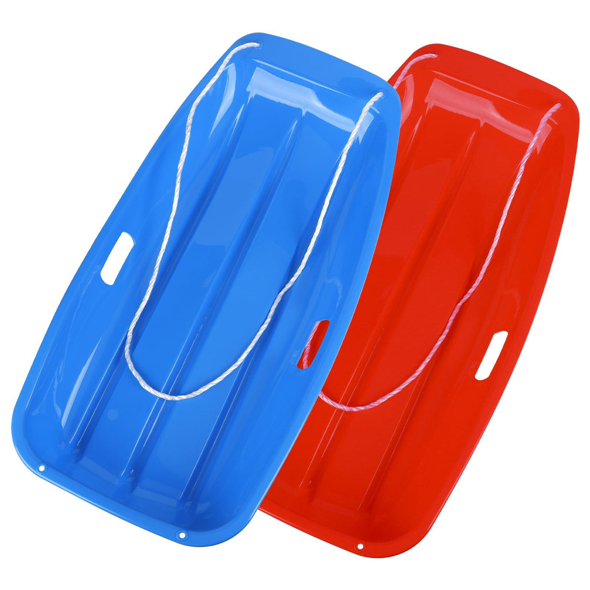 35 inch Plastic Snow Sled with Leash A665237