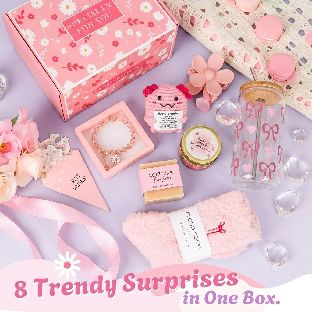 Pink Gift Baskets V5552