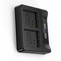 18W PD LCD USB Dual Battery Charger K9793