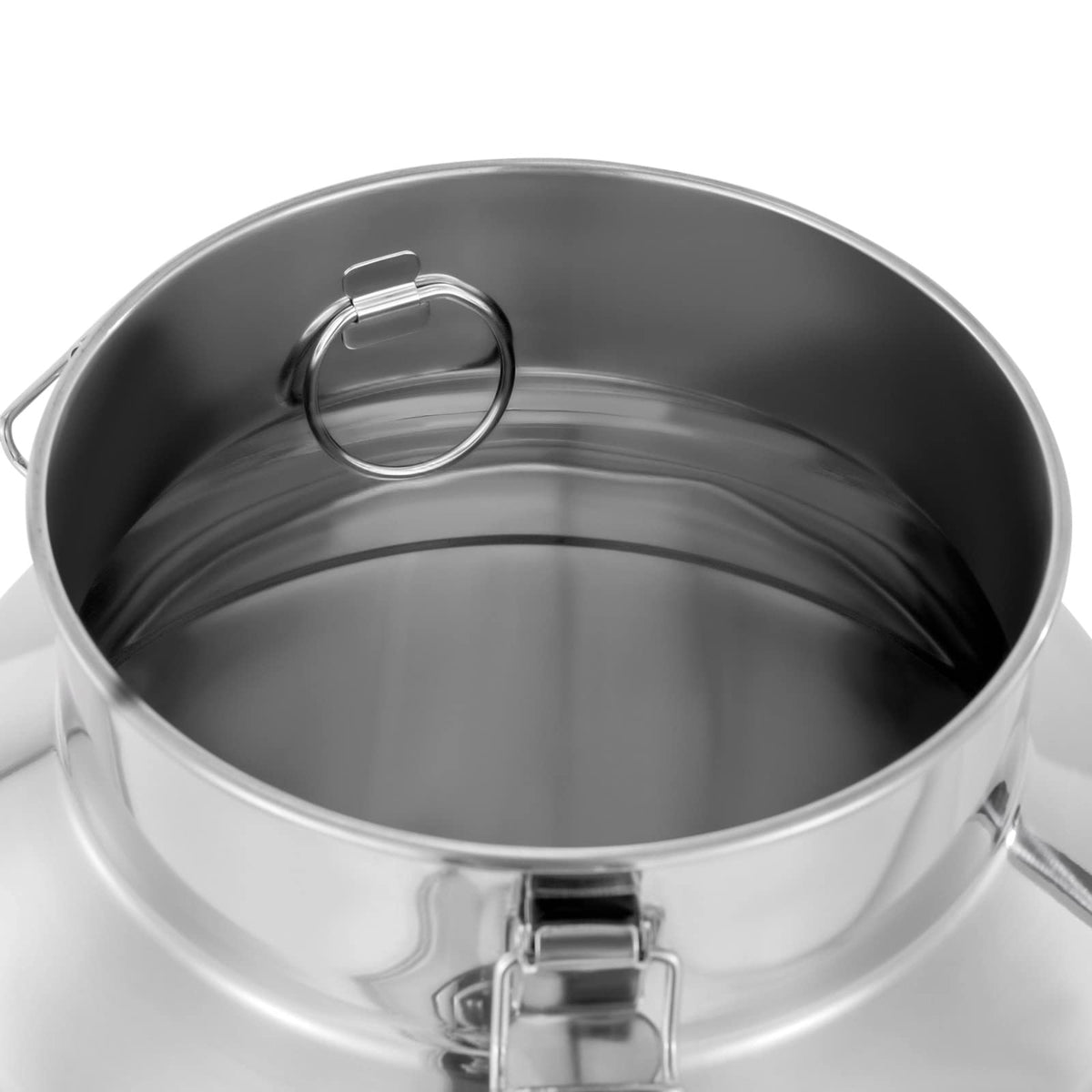 7 Gallon Stainless Steel Milk Can with Sealed Lid I2007