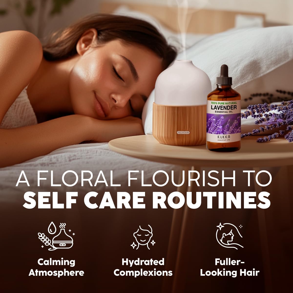 Lavender & Ylang Ylang Essential Oil Set 2x4 fl oz V3132