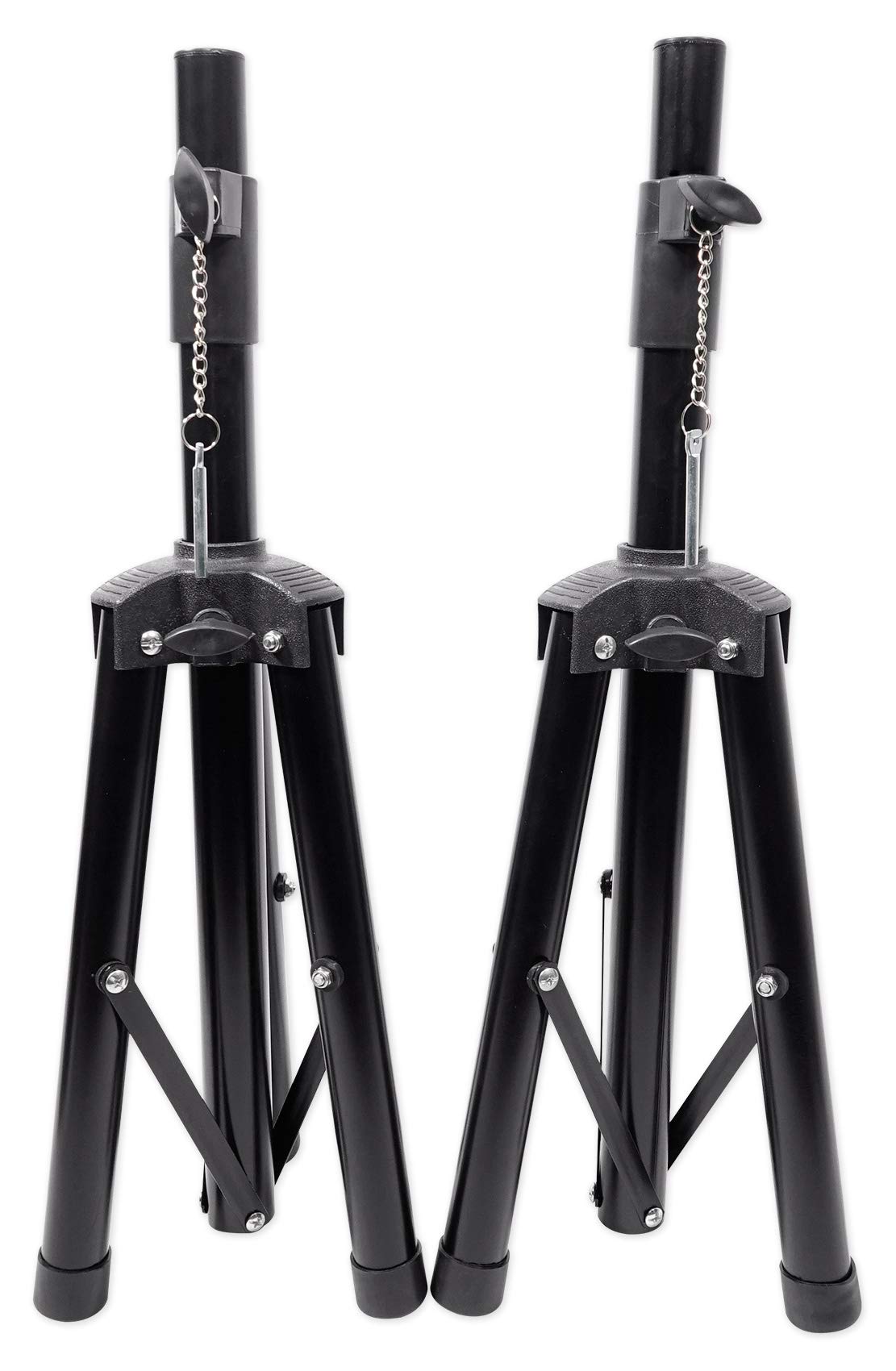 Powered PA Speaker Package with Mic Stands Cables V18403