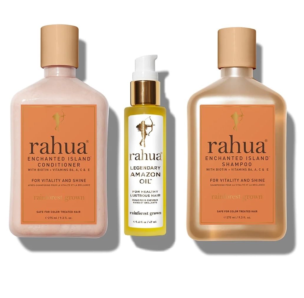 Shampoo, Conditioner, and Hair Oil Set E170