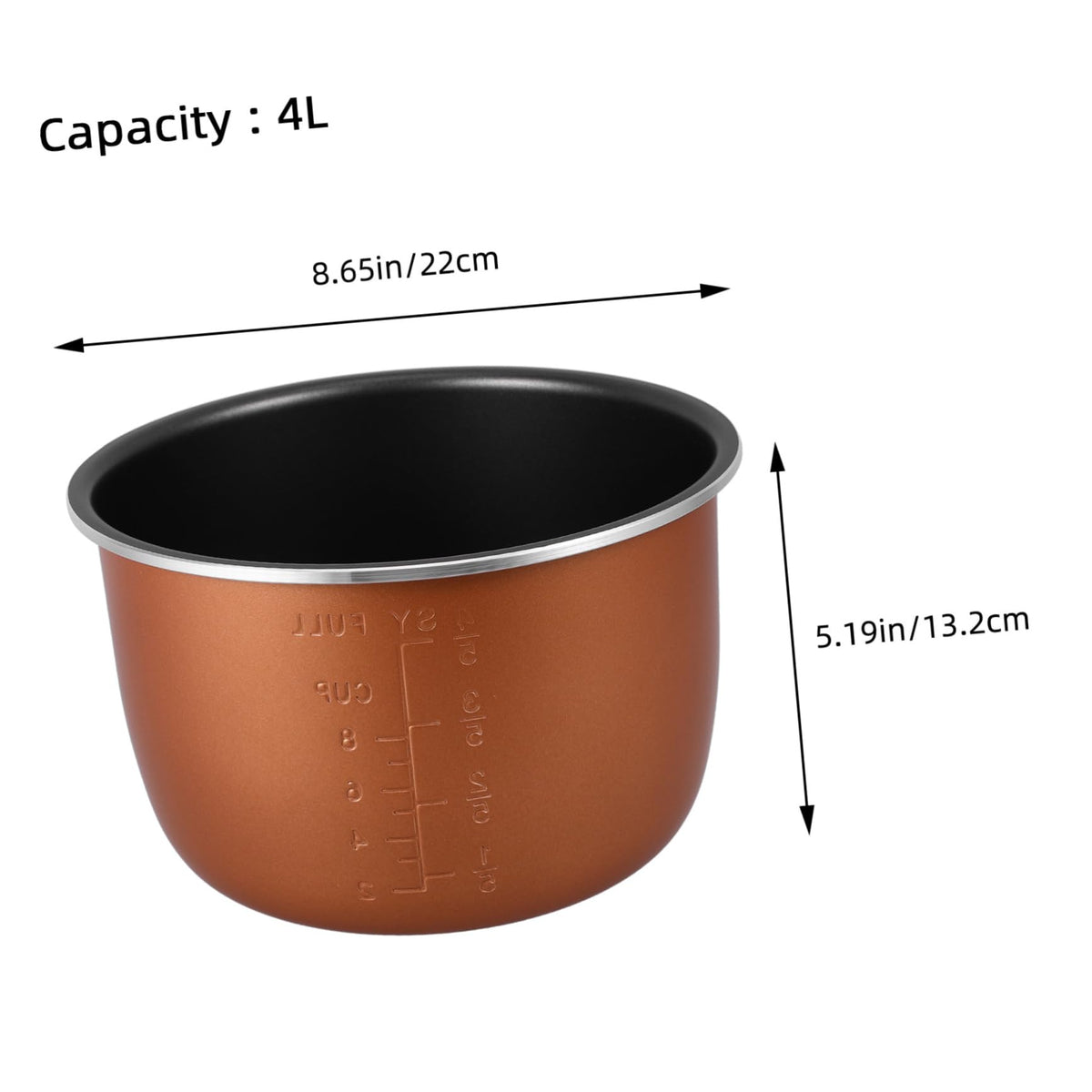 Electric Pressure Cooker Inner Pot Replacement J440
