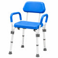 Padded Shower & Bath Chair with Armrests and Back X807412