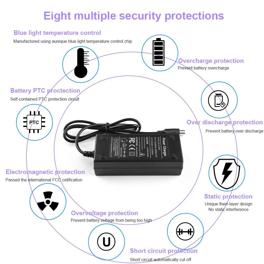 42V 2A Power Adapter W229