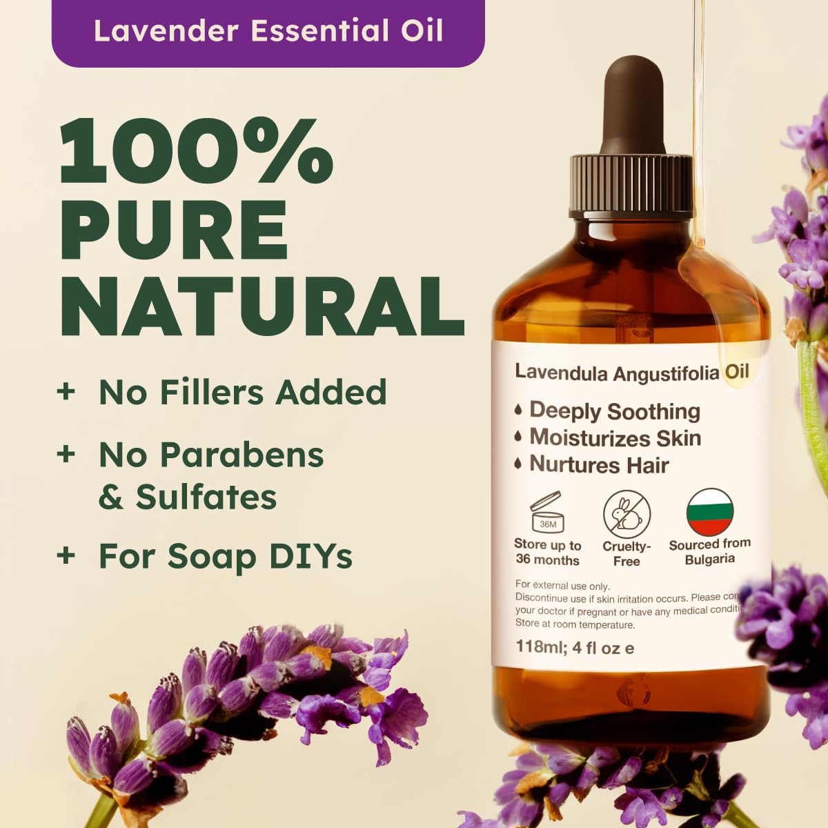 Lavender & Ylang Ylang Essential Oil Set 2x4 fl oz V3132