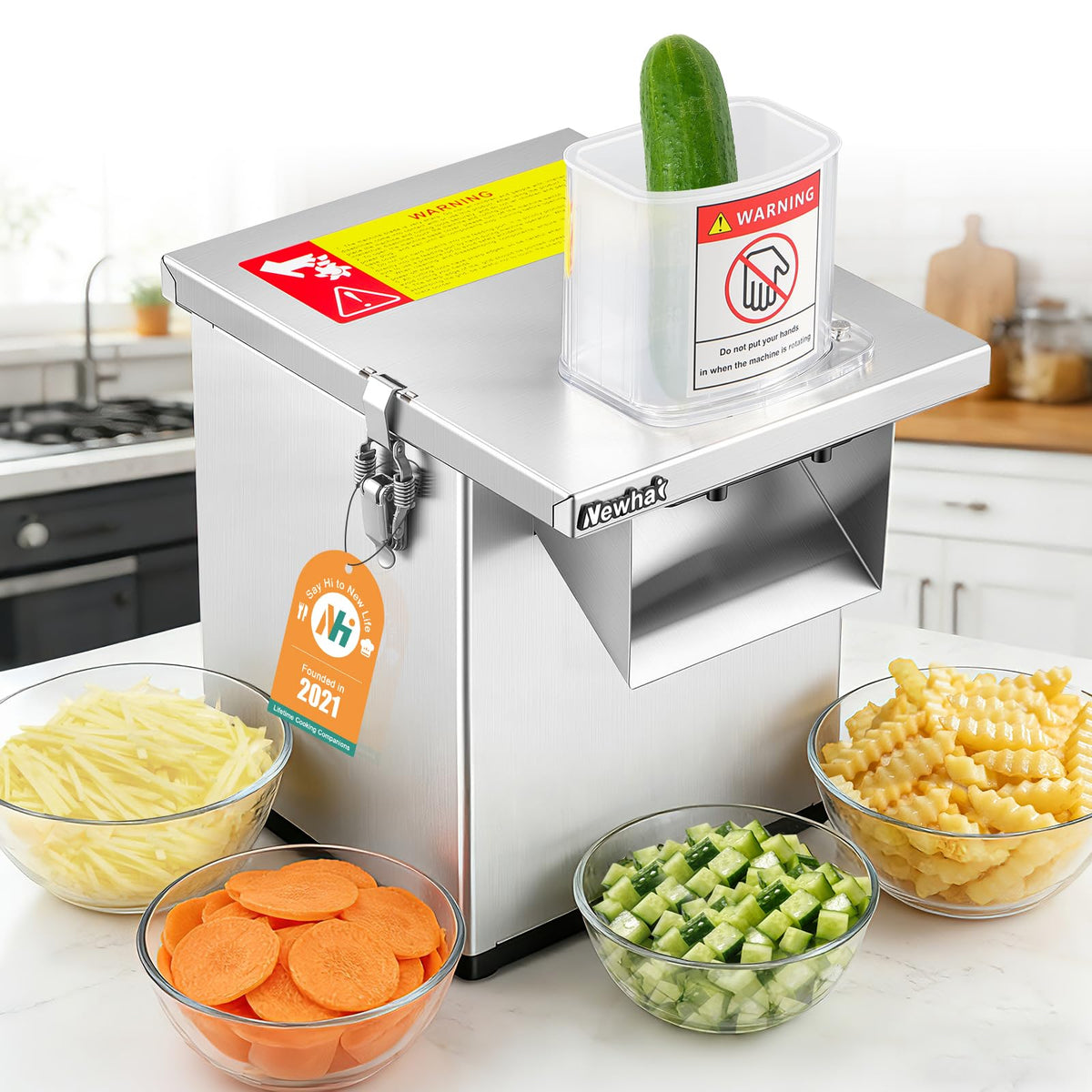 4-in-1 Commercial Veggie Processor N4101