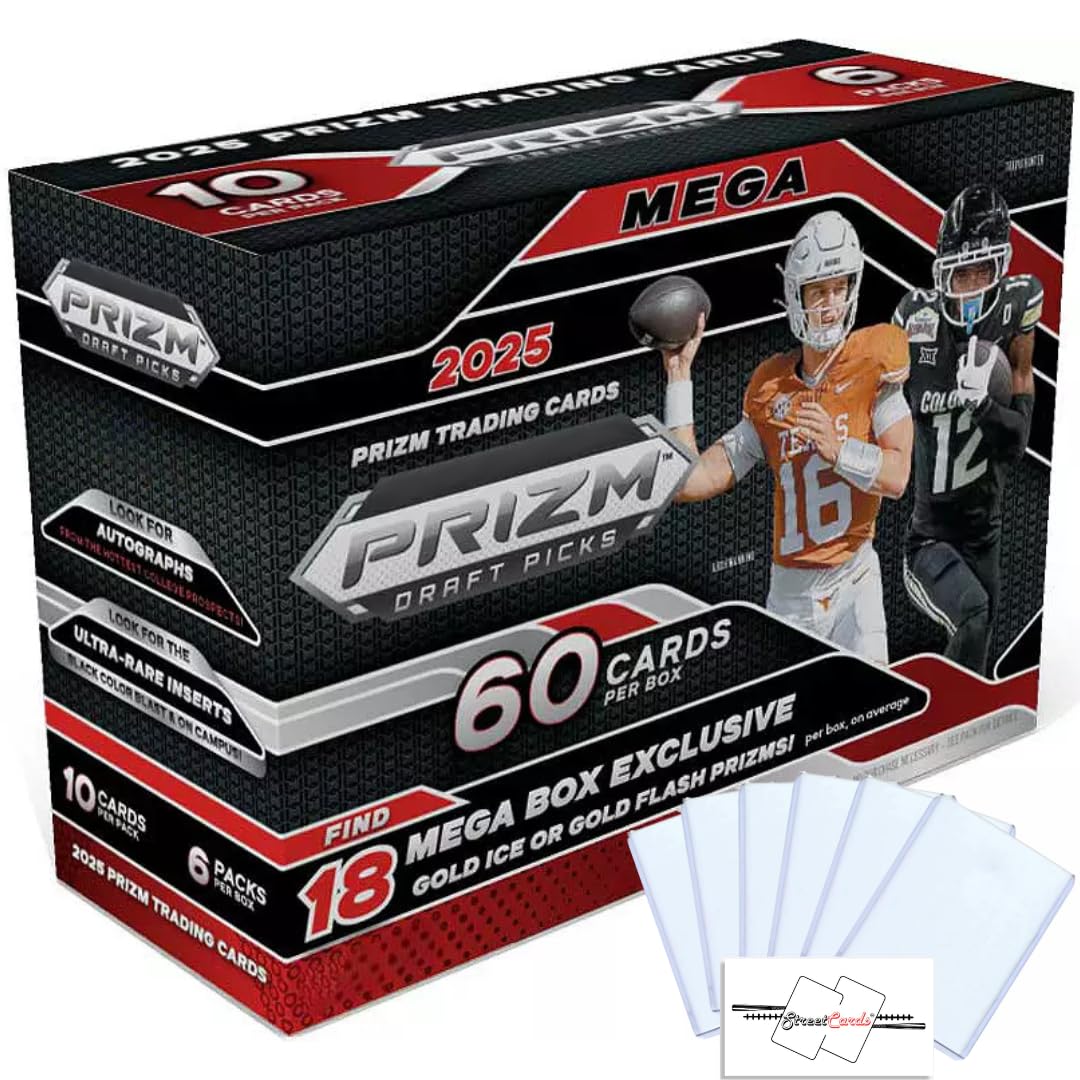 College Football Trading Cards Mega Box N6413