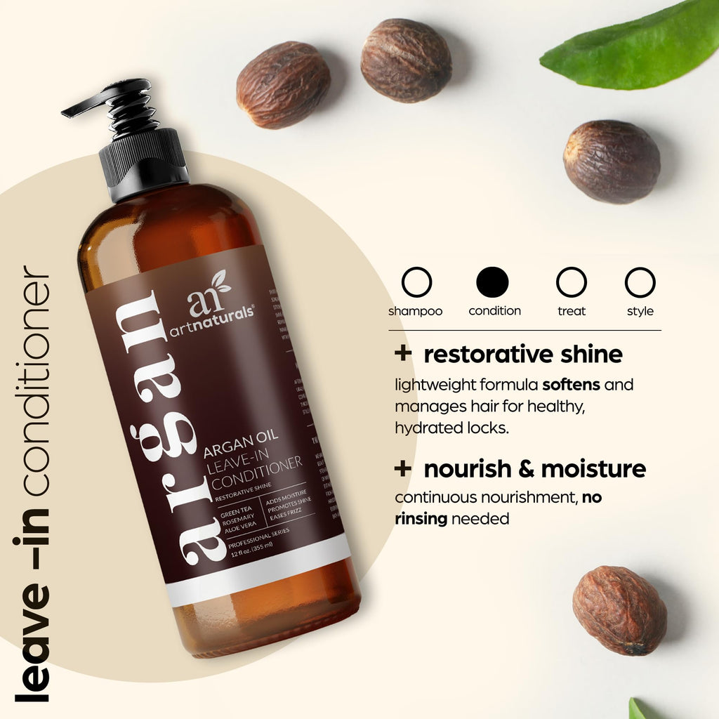 Argan Oil Leave-In Conditioner, 12 fl oz U3795