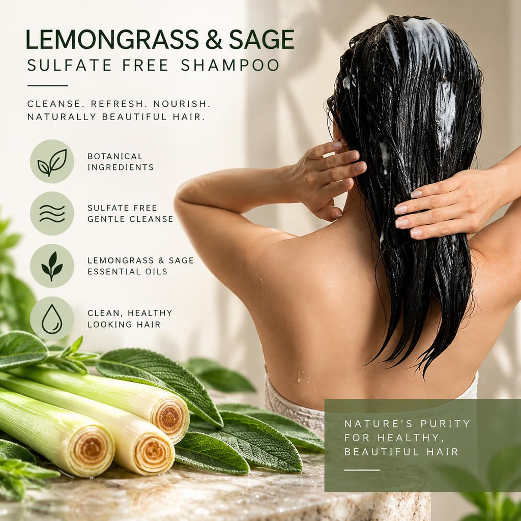 Sulfate-Free Shampoo & Conditioner Set 8 oz U133425