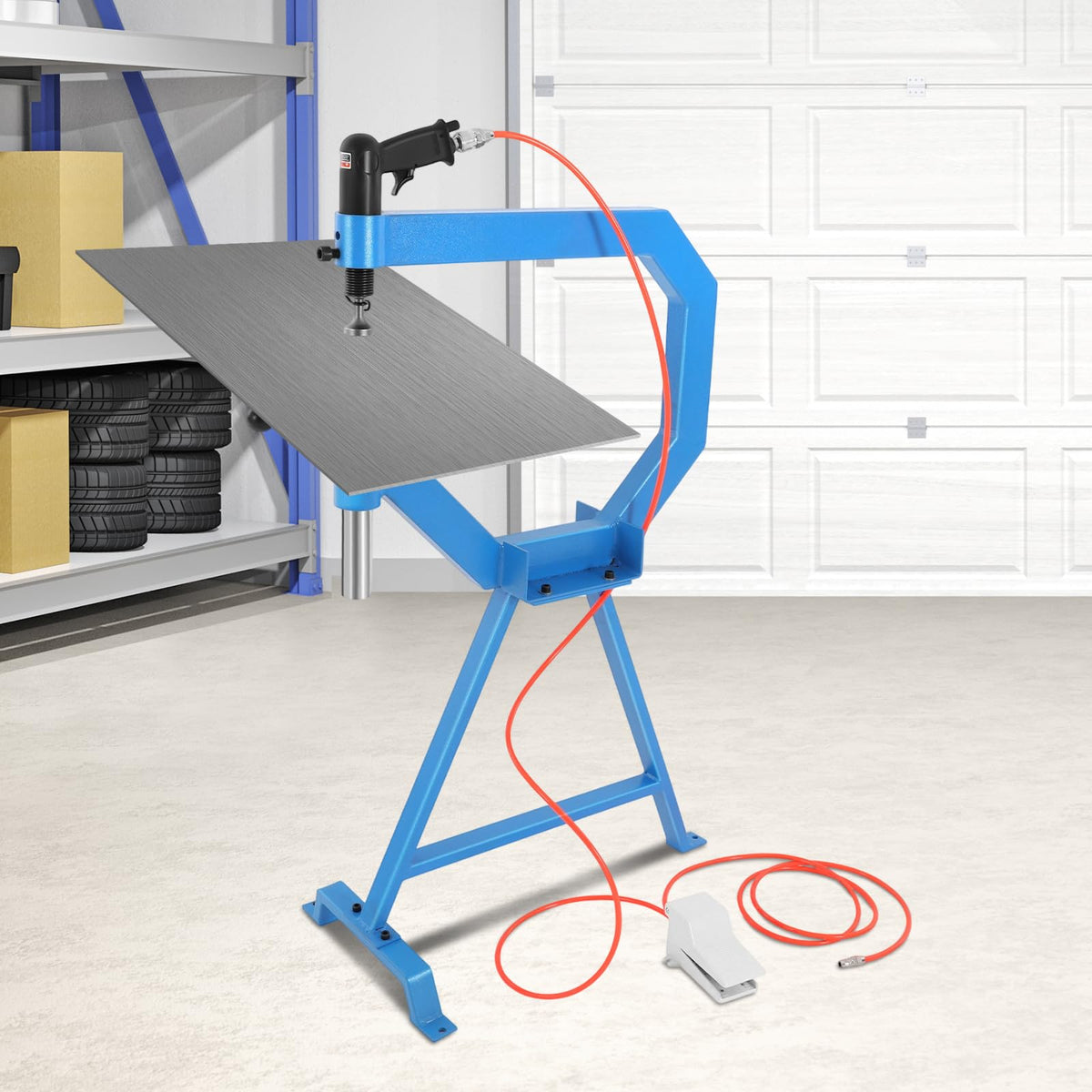Pneumatic Planishing Hammer with Pedal and Stand T2752