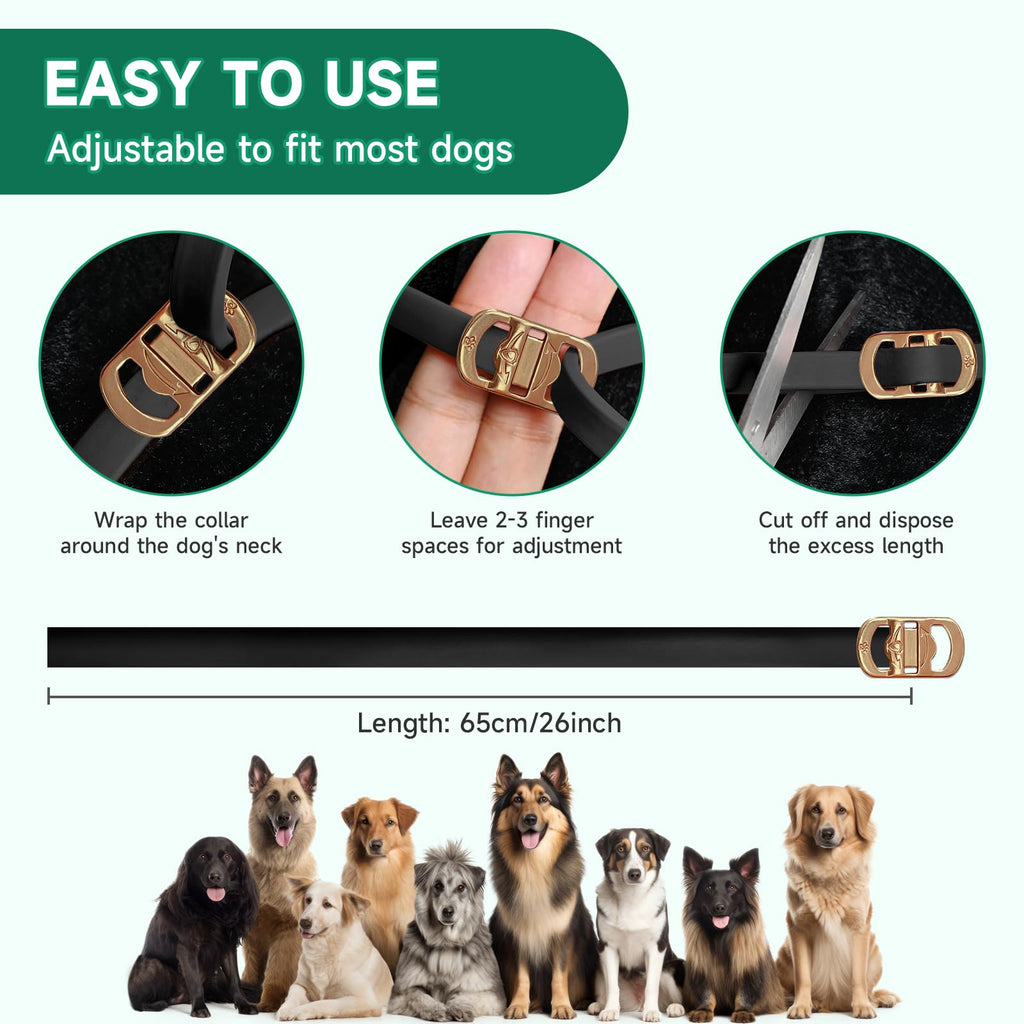 4 Pack Flea Collar for Dogs B455110