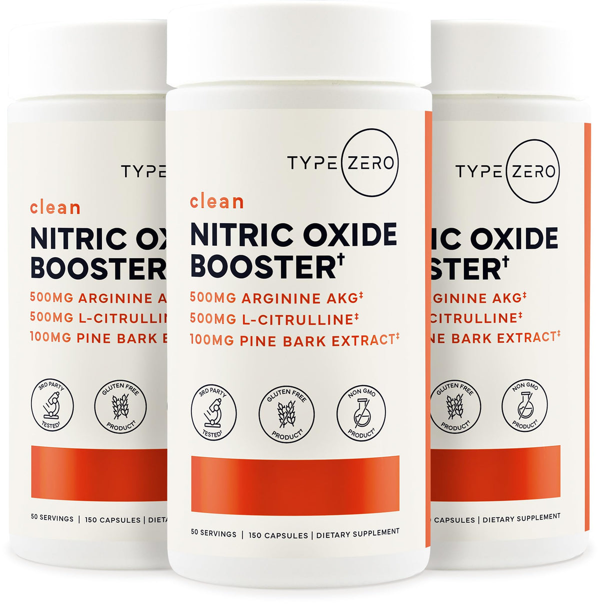 Nitric Oxide Booster 150 Veggie Capsules W685