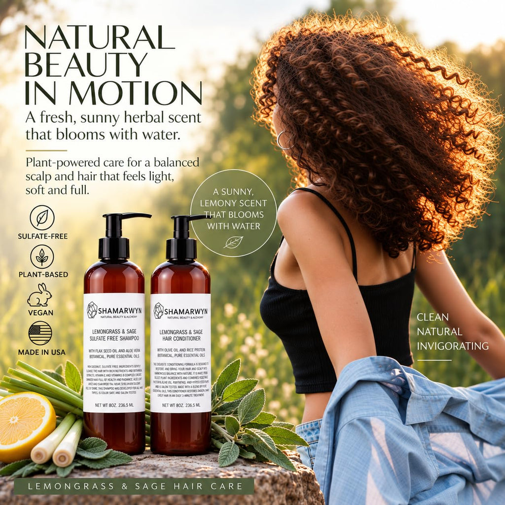 Sulfate-Free Shampoo & Conditioner Set 8 oz U133425