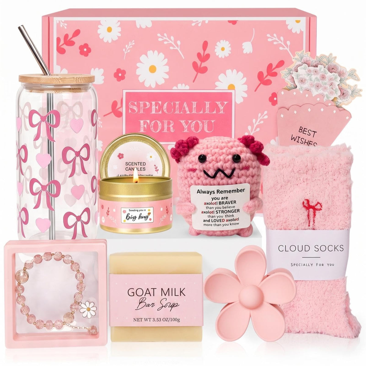 Pink Gift Baskets V5552