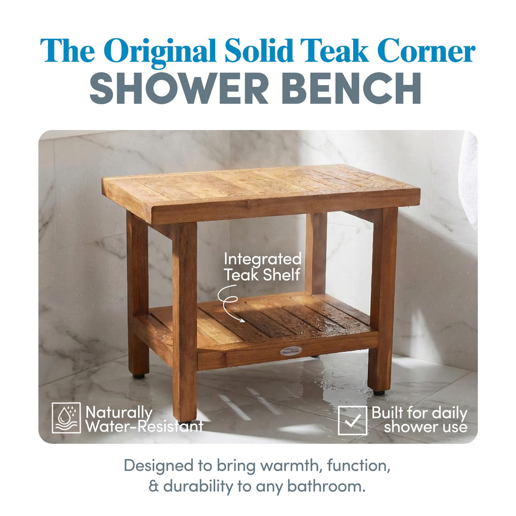 Teak Shower Bench T791972