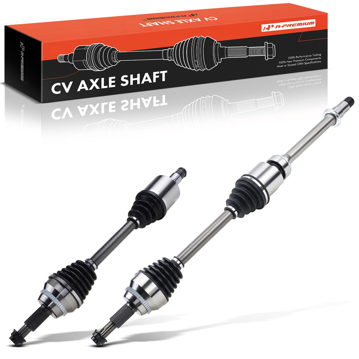 Set of 2 Front CV Axle Shaft Assembly C66160