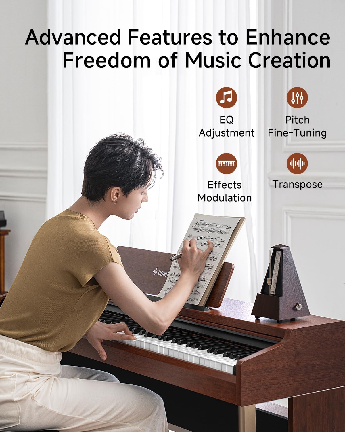 88 Key Graded Weighted Digital Piano N514