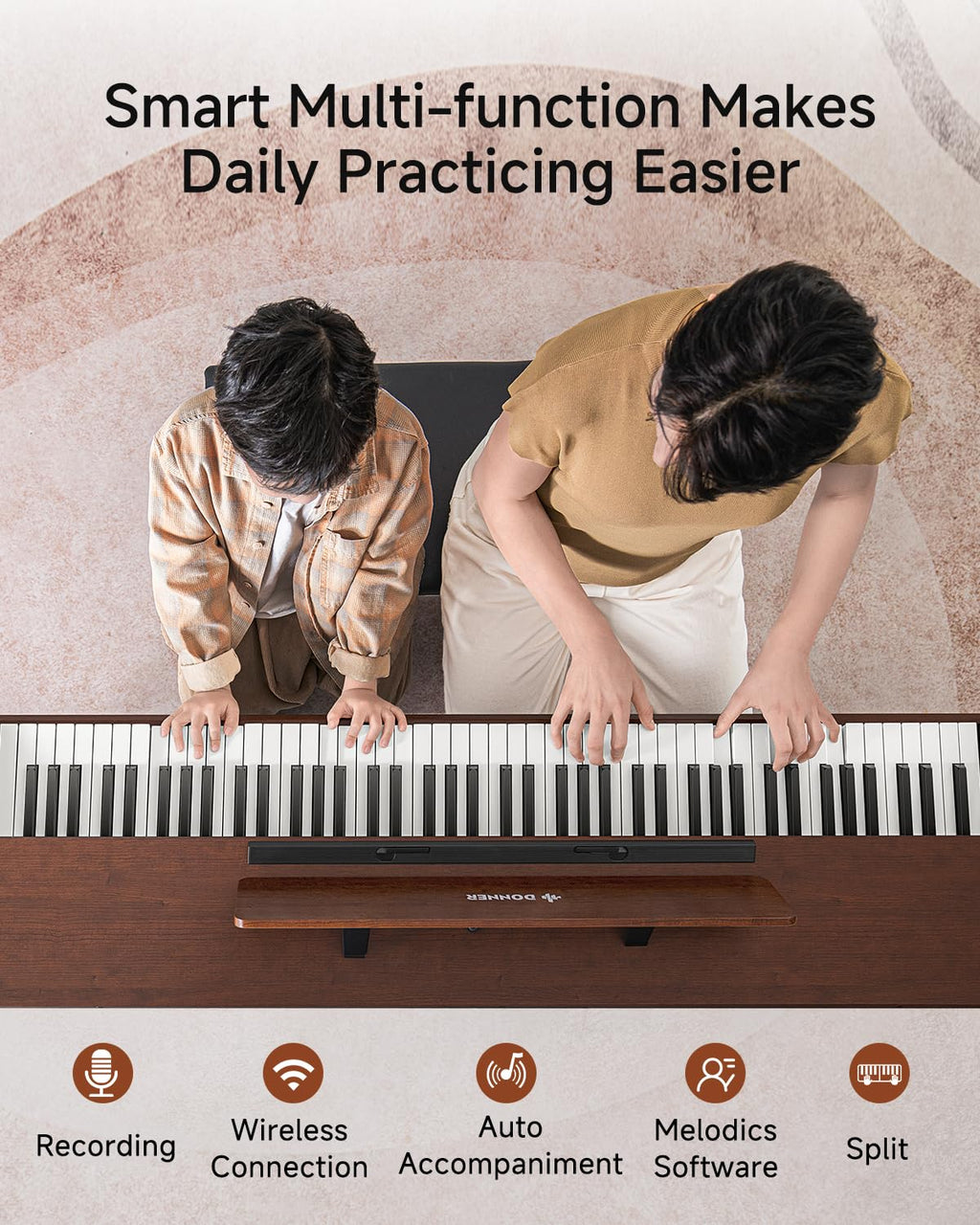 88 Key Graded Weighted Digital Piano N514