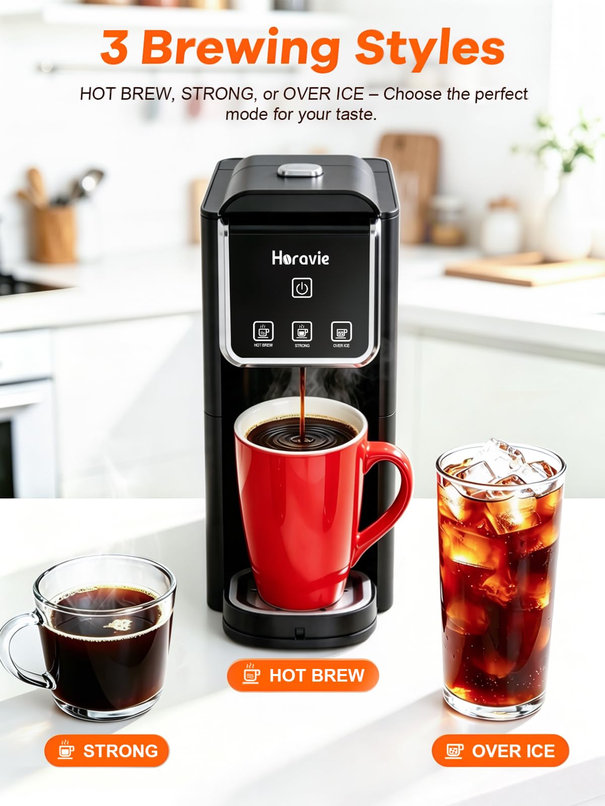 Black Single Serve Coffee Maker G179349
