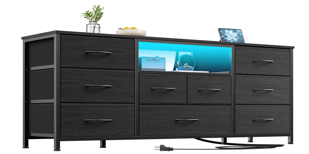 55" 9 Drawer Dresser Q777