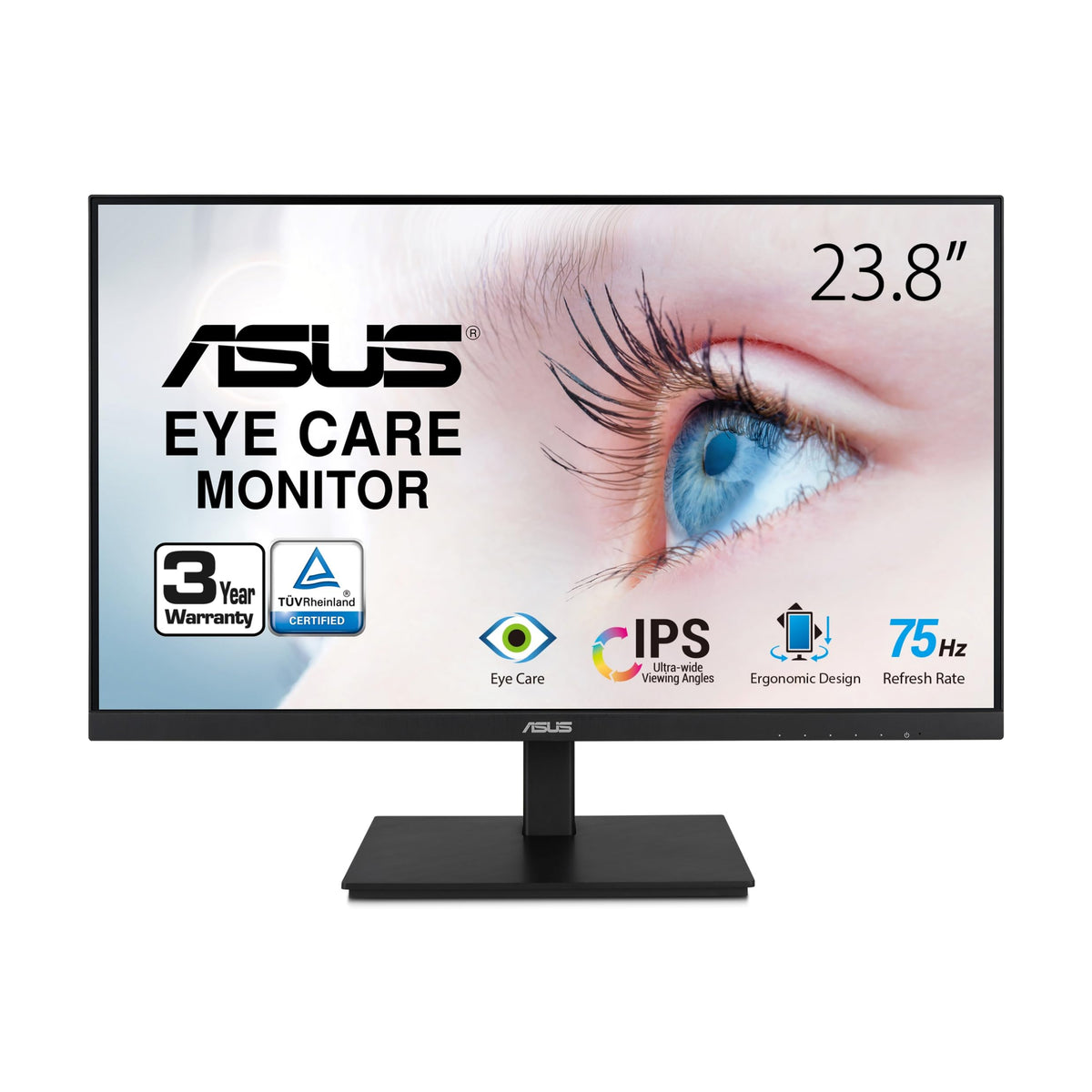 24" 1080P FHD IPS Computer Monitor R268
