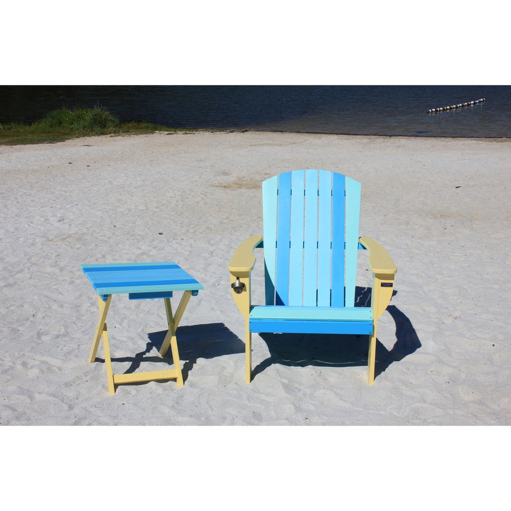 Solid Cedar Adirondack Chair & Table Set N287452