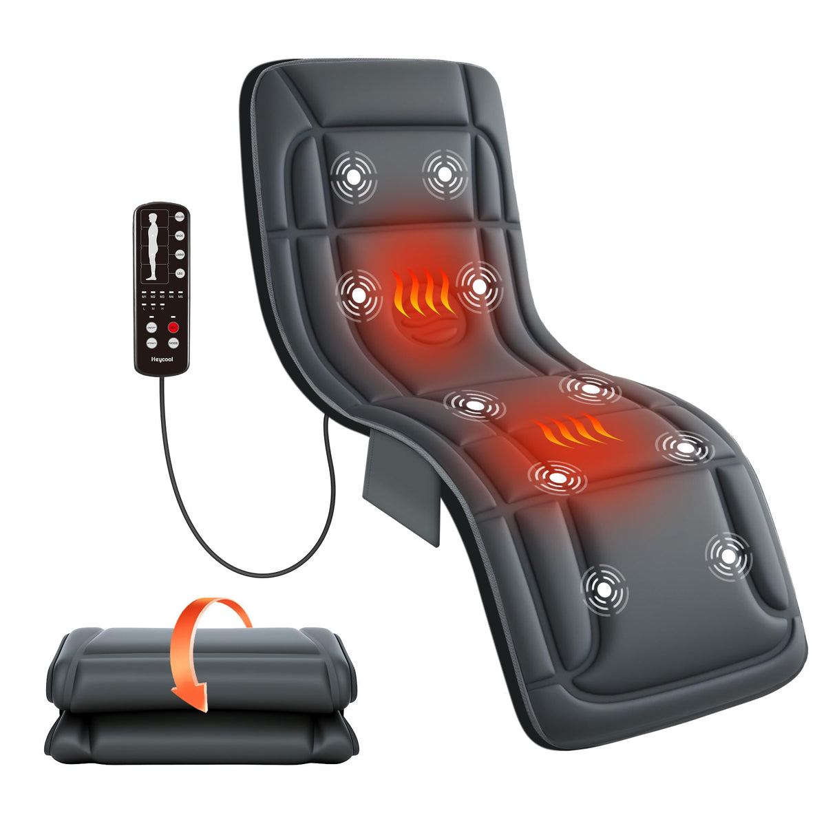 Full Body Massage Mat with Heat V664765