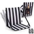 2 Pcs Foldable Stadium Bleacher Seat Z54945