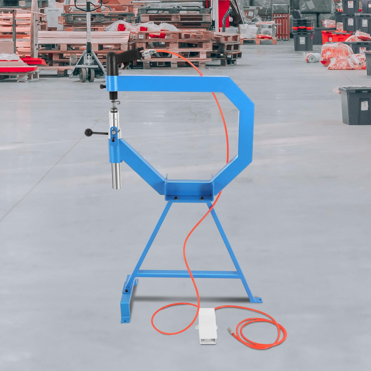 Pneumatic Planishing Hammer with Pedal and Stand T2752