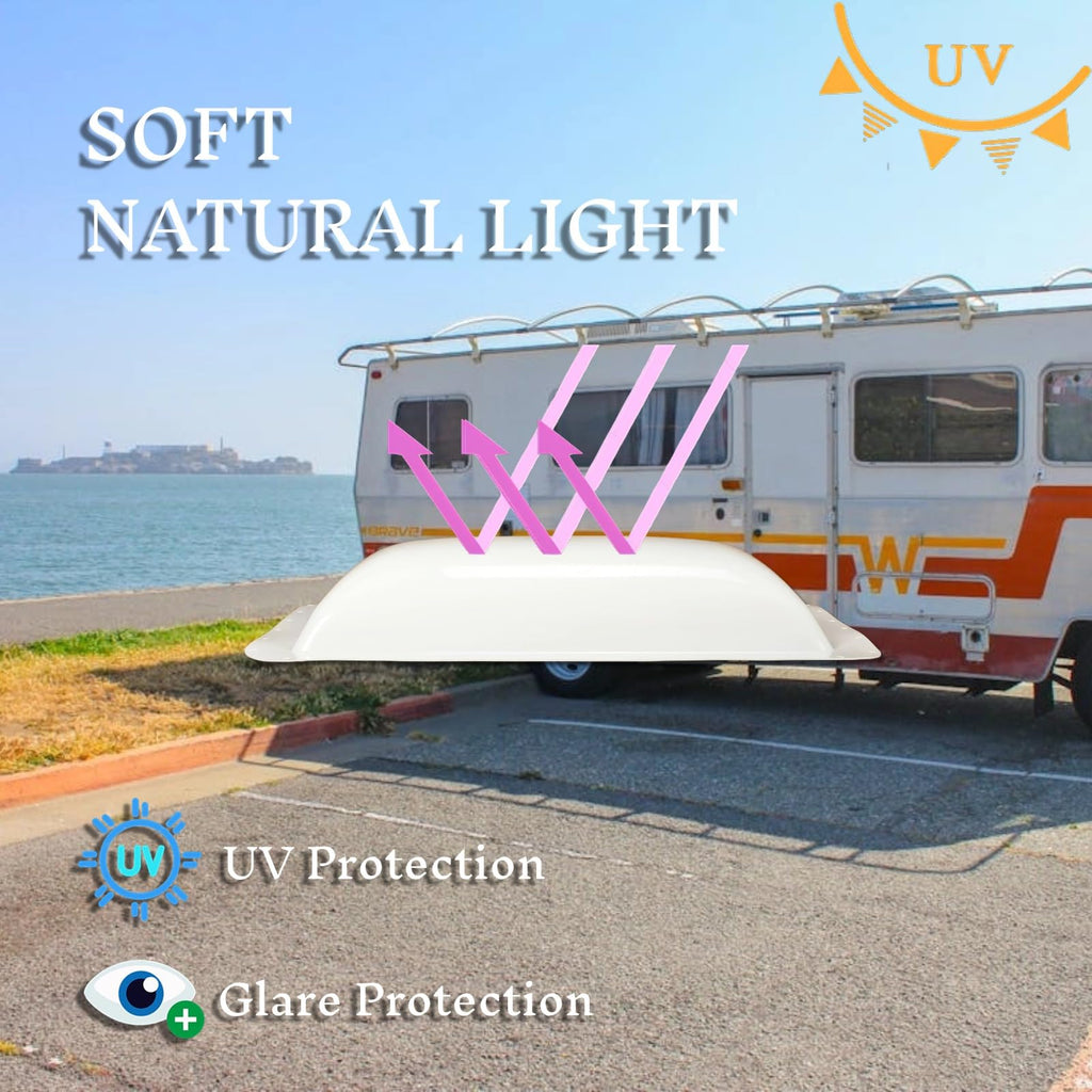 18" x 26" White RV Skylight Replacement R485506