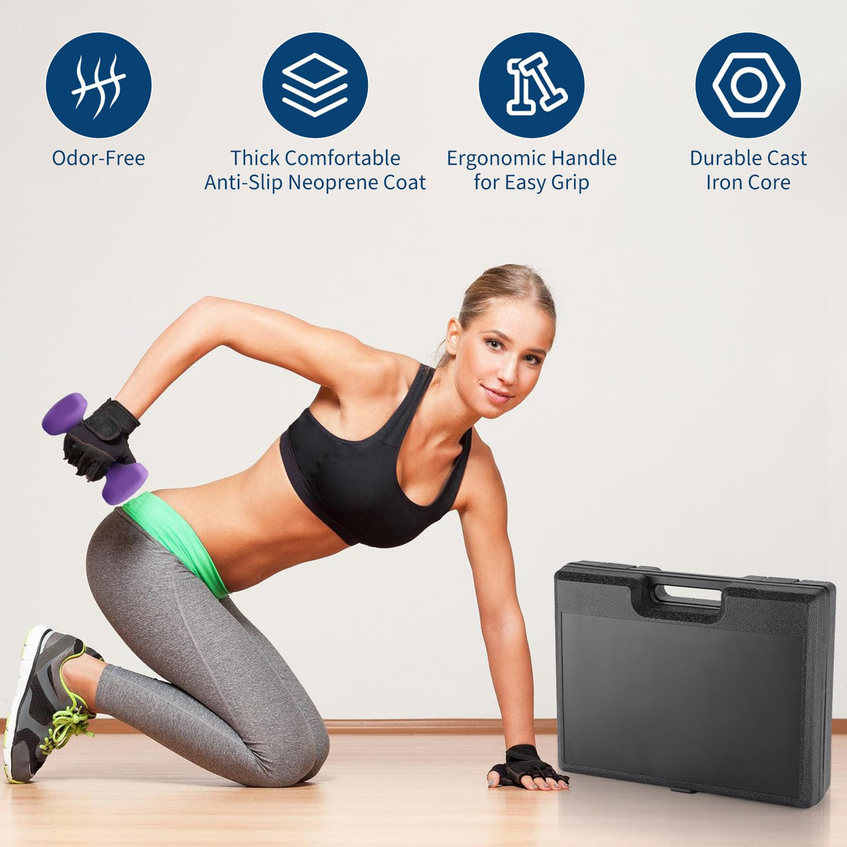 Neoprene Dumbbell Set Y1562