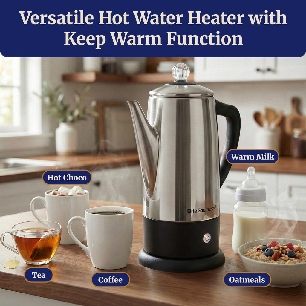 12-Cup Electric Coffee Percolator G450