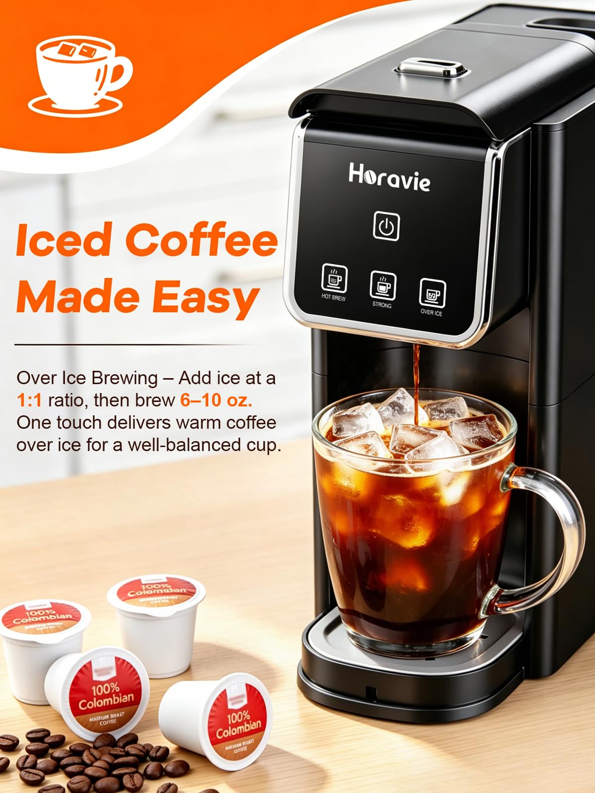 Black Single Serve Coffee Maker G179349