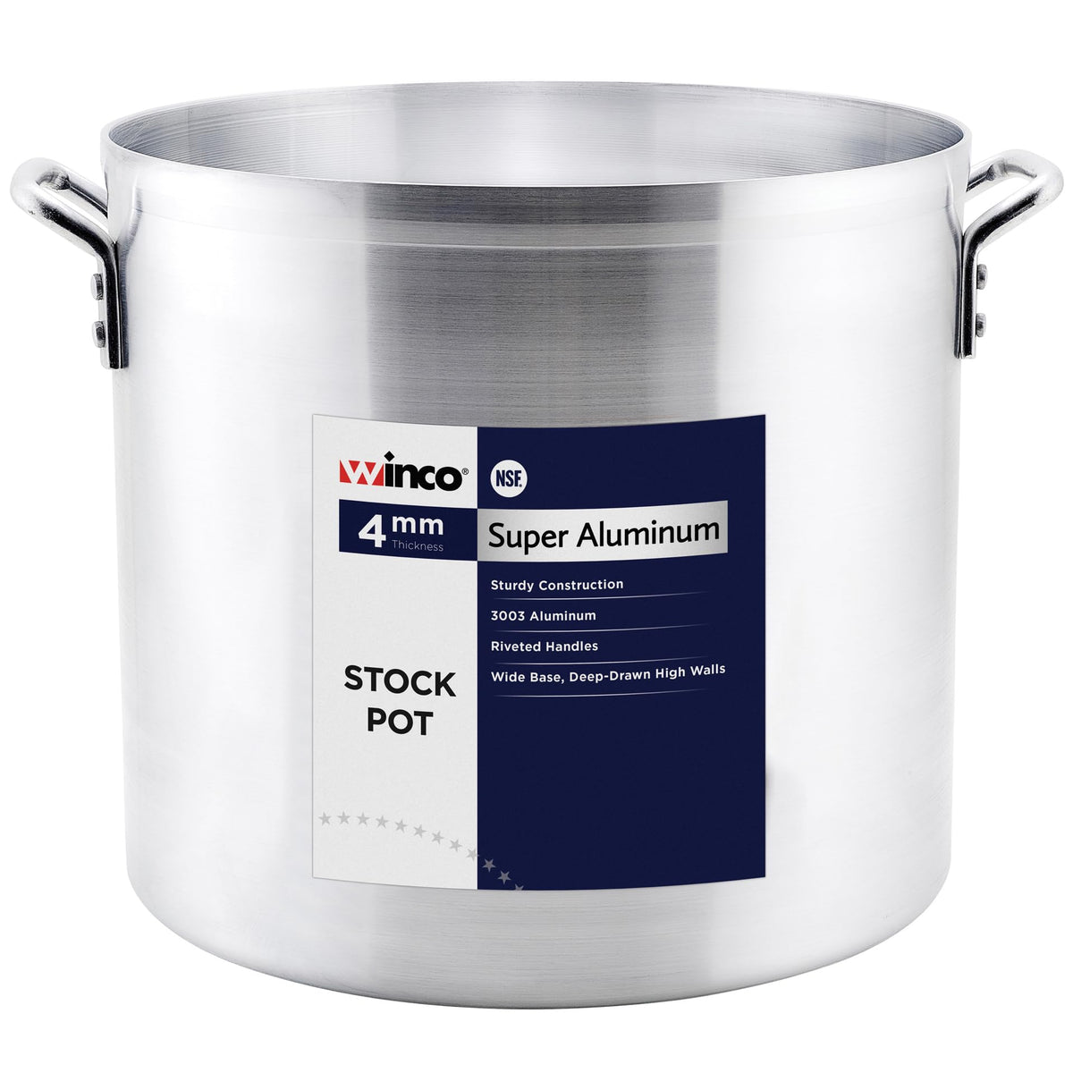 Heavy-Duty Aluminum Stock Pot 50 Quart K82732